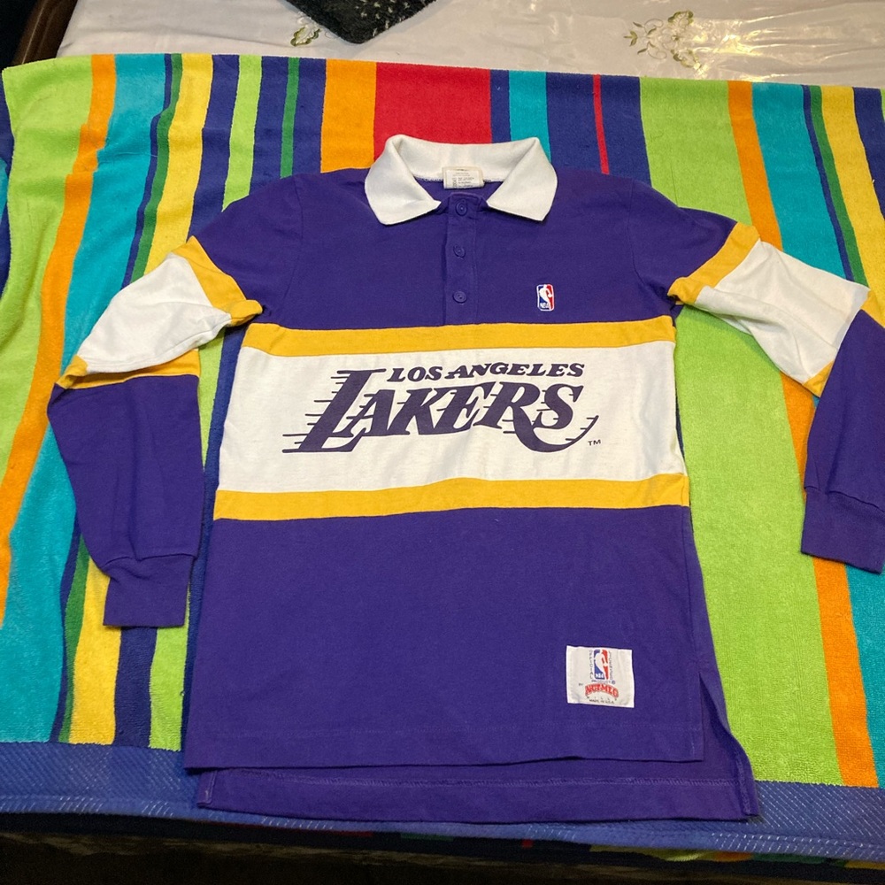 Vintage Los Angeles lakers Kobe Bryant magic Johnson small - Picture 3 of 4
